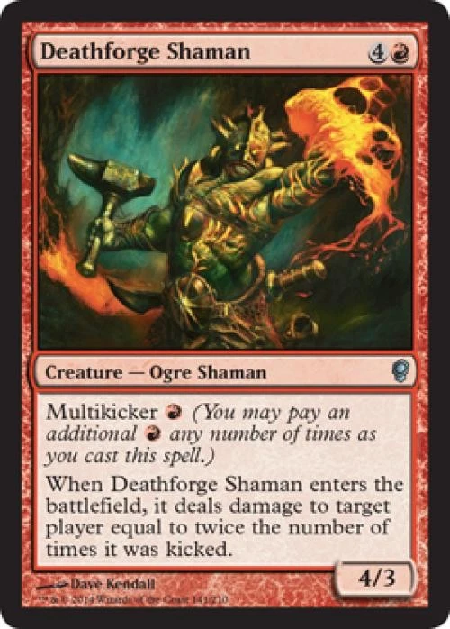 Deathforge Shaman - Near Mint MTG Conspiracy - Image 1 of 1