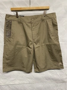 Metal Mulisha Mens Shorts Beige Chino Skater 38w 10in Inseam (Pre-Owned) - Picture 1 of 12