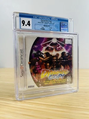 Dynamite Cop (Sega Dreamcast, 1999) NUEVO SELLADO CGC 9.4 Sello Grado A Foto 1 de 3