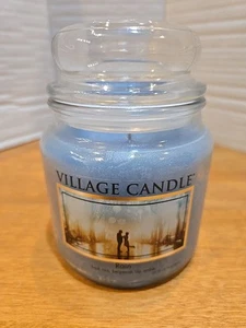 Village Candle "Rain" Apothecary Jar 2 Wick Scented Candle 13.75 oz Maine Made - Picture 1 of 12