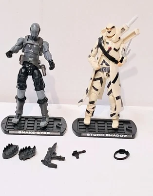 G.I. Figuras Joe Rise Of Cobra Tormenta Ártica Sombra y Ojos de Serpiente 2009 Hasbro Foto 1 de 4