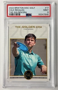 2023 Brixton The Golden Era #17 Cole Redalen PSA 9 Rookie Disc Golf /100 - Picture 1 of 2