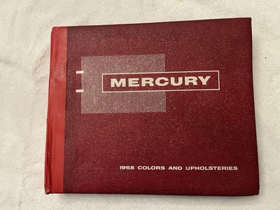 1958 Mercury Dealer Color and Upholstery Showroom Album - Image 1 of 4