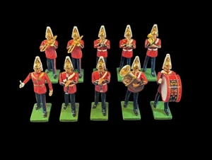 x10 1990 Britains Ceremonial Band of the Life Guards Metal Soldiers - Picture 1 of 8
