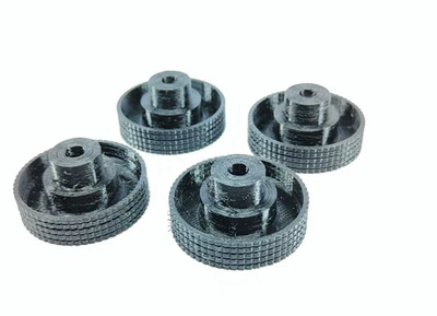 4x Rubber Feet Set for Technics SL-BD22 Turntable Anti-Vibration Replacement - Immagine 1 di 4