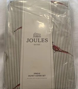 Joules The Pheasant Duvet Cover Set In Single Or Double Size - New - Khaki - Picture 1 of 10