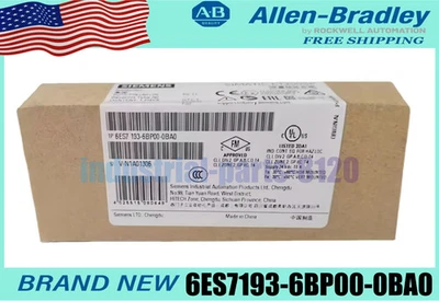 6ES7193-6BP00-0BA0 NEW SIEMENS SIMATIC ET 200SP 6ES7 193-6BP00-0BA0 Base Unit - Image 1 of 4