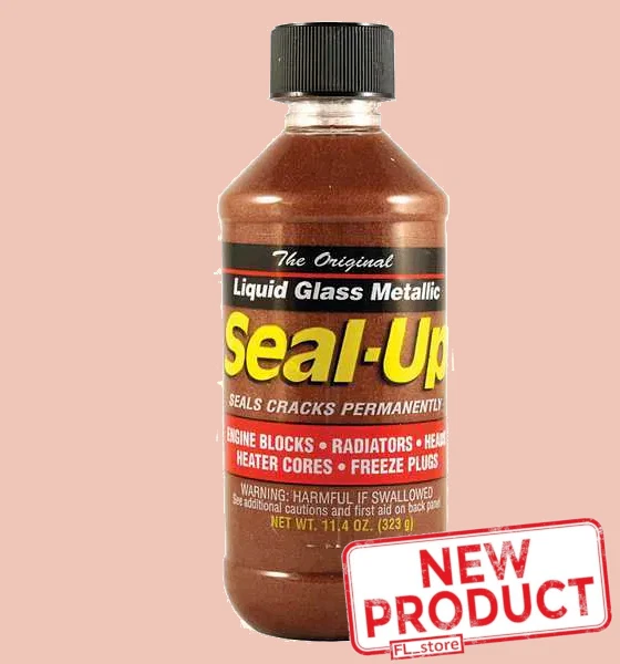 Sistema de refrigeração selador carros caminhões vedação automática vidro líquido fórmula metálica NOVO - Imagem 1 de 4