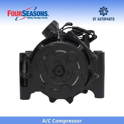 Para 2002-2006 GMC Envoy XL A/C Compressor 4 Estações 2003 2004 2005 - Imagem 1 de 4
