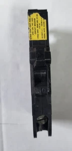 FPE 20 AMP 1POLE BREAKER BLACK THIN Stab-Lock Type MISSING SCREW - Picture 1 of 2