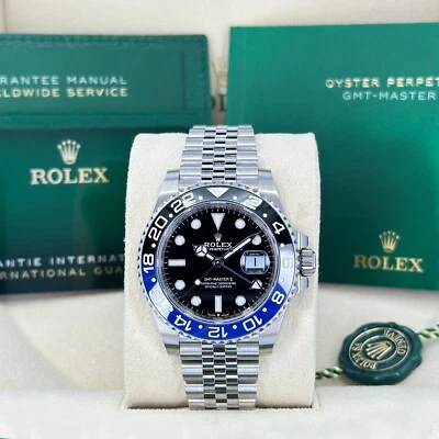 Rolex GMT Master II 2025 "Batgirl", juego completo sin usar, caja y papeles 126710BLNR Foto 1 de 4