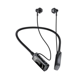 Wireless Bluetooth 5.3 Earbuds Mic In-Ear Magnetic Neckband Headset Headphones - Photo 1 sur 26