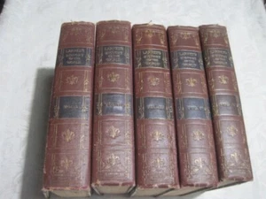 1915 Larned's History of the World Book Set , Vol 1-5 HARDCOVER - Picture 1 of 13