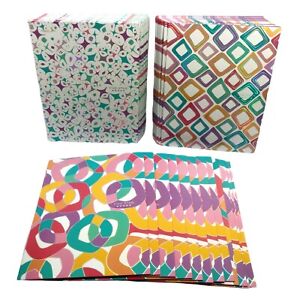 Mead Five Star 4 Pocket 3 Ring Punched Folders 3 Designs-Qty-36