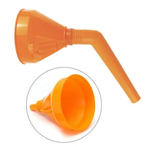 Car Oil Funnel Diesel Petrol Water Van Engine Filter Spout Filler Flexible Fuel - Picture 1 of 11