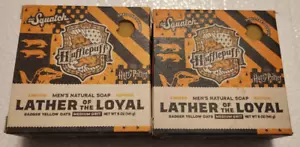 2x Sapone Dr Squatch Harry Potter Tassorosso Pelle dei Leali 5 oz Grana Media - Foto 1 di 2