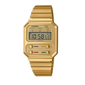 CASIO Unisex Wrist Watch A-100WEG-9ADF - Picture 1 of 1