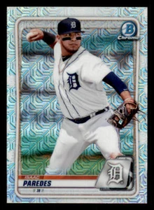 2020 Bowman Chrome Mega Box Prospects Refractors #BCP224 Isaac Paredes - Picture 1 of 2