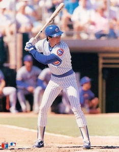 Ryne Sandberg "Chicago Cubs" Licensed Unsigned Baseball Stock Card 8x10 Photo C - Picture 1 of 1