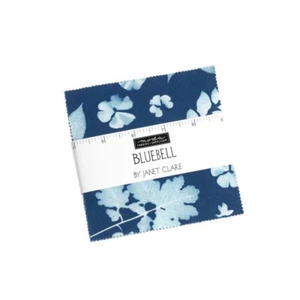 Moda Charm pack Bluebell by Janet Clare 42 - 5" cotton quilt squares 16960PP - Picture 1 of 2