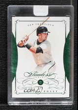 2016 Panini Flawless Emerald /5 Buster Posey #5