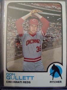 1973 Topps Baseball Don Gullett #595