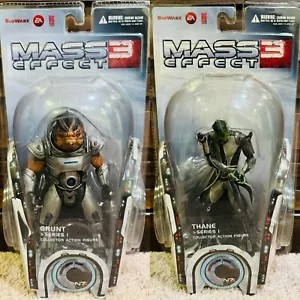 Mass Effect Thane & Grunt Bioware Big Fish Action Figures - Limited Edition Rare - Picture 1 of 6
