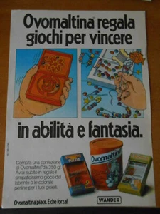 ritaglio-clipping-OVOMALTINA REGALA GIOCHI PER VINCERE-cm.18,5x26,5-scatola 3 - Foto 1 di 1