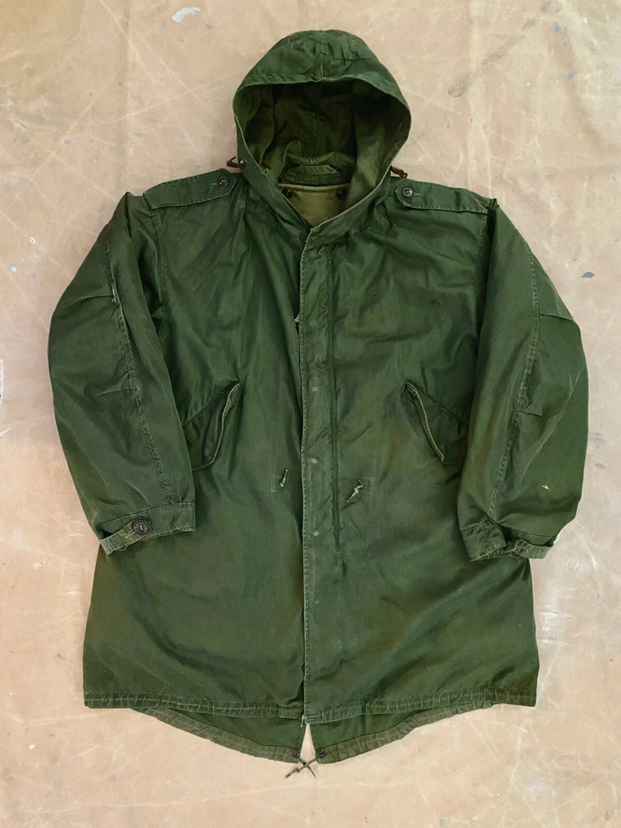 Vintage Army Parka In Original Korean Military Period Items (1950