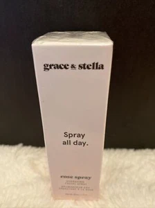 Grace & Stella Spray All Day Rose Spray Hydrating Facial Spray 30ml/ 1oz Sealed - Picture 1 of 7