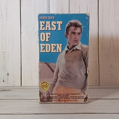 East of Eden VHS Tape 1955 Epic Drama James Dean Julie Harris 1992 Release - Image 1 of 4