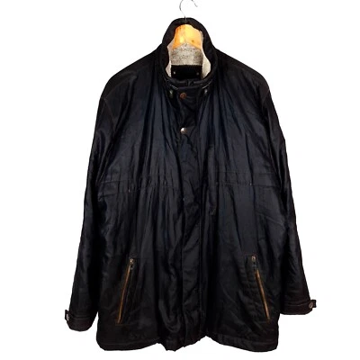 Chaqueta para hombre BUGATTI talla EU54 UK44 2XL negra militar cuello alto poliéster Foto 1 de 4