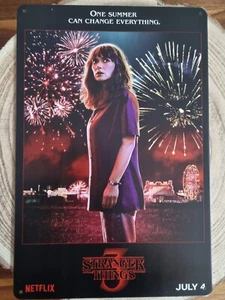 🍀 Blechschild Tin Sign Serie Stranger Things Joyce Byers Winona Ryder - Picture 1 of 2
