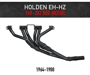 Cabezales/extractores para motor rojo Holden EH-HZ (1964-1980) 149-202CI - Imagen 1 de 2