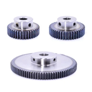 Spur Gear 45# Steel 1 Mod 44-120 Teeth Motor Gear Transmission Gears Hardened - Picture 1 of 6