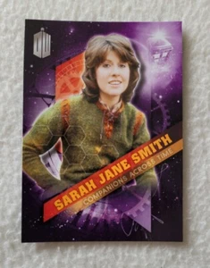 Topps Doctor Who Timeless Companions Across Time Sarah Jane Smith Card 8 of 10  - Picture 1 of 1