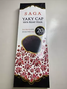 SAGA_FRONT_SPITZE_YAKY_CAP_100%_REMY_HAIR_20"_#613* - Bild 1 von 8