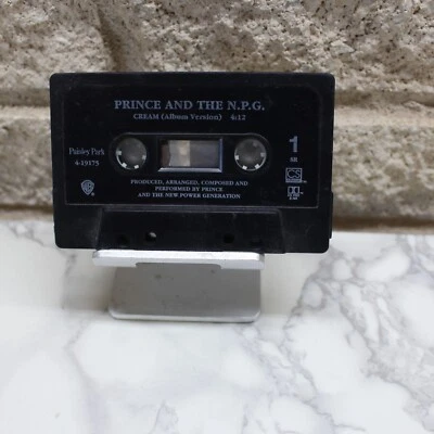 Prince and the N.P.G. Horny Pony / Cream SINGLE Cassette Tape ONLY Funk Soul - Image 1 of 3