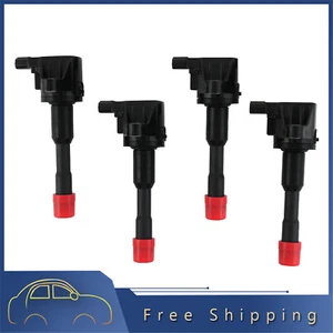 4pcs Ignition Coil For Honda Civic Hybrid 1.3L 1.8L L4 2003-2011 UF374 New - Picture 1 of 12