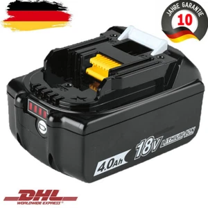 BL1840B Para Makita BL1860B Batería Li-Ion 18V 4,0Ah Batería de repuesto BL1850B NUEVO - Imagen 1 de 12