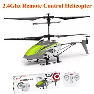 Syma S107H 3.5 Channels & 2.4Ghz Remote Helicopter W/LED Light Gifts For Kids US - Picture 1 of 7