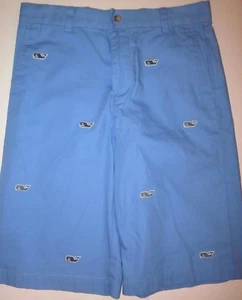 VINEYARD VINES Embroidered Whale Breaker Short CORNFLOWER BLUE sz 16 NWT Shorts - Picture 1 of 3
