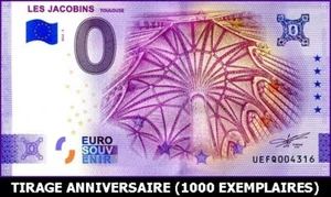 UEFQ / LES JACOBINS / BILLET 0 € / NULL EURO-SCHEIN 2022-3* - Picture 1 of 1
