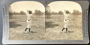 Golfer Bobby Jones #3 1930s Keystone View Co. Company Stereoview Golf Photo Card - Picture 1 of 2