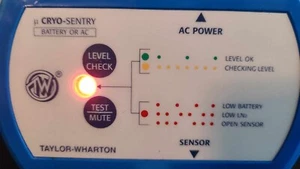 Tyler-Wharton Cryo-Sentry Low Level Alarm R033-8C15 - Picture 1 of 6
