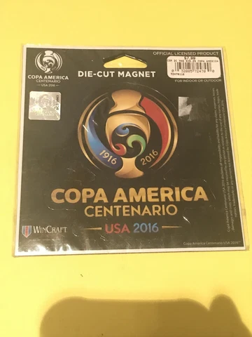 Copa America Centenario USA 2016 Soccer DIE-CUT MAGNET Cover