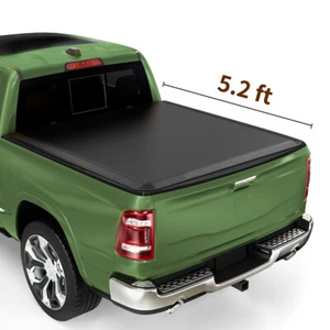 5FT Tri-fold Tonneau Cover Truck Bed for 2015-2025 Chevy Colorado GMC Canyon - Picture 1 of 8