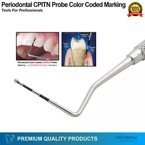 Periodontal Examination Probes CPITN Ball Ended Dental BPE PSR Screening Probes - Picture 1 of 8