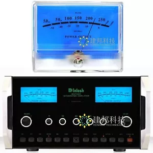 Medidor VU Nivel DB Cabezal Audio Amplificador de Potencia Indicador Medidor DB Mesa Azul - Imagen 1 de 6
