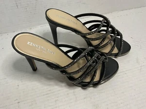 New Women’s Size 8 M Kenneth Cole New York Brooke 95 Twist Heels Sandals Shoes - Picture 1 of 10